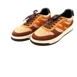 Men's Hogan Brown and Tan Sneakers Size 42